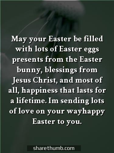 happy easter to a good friend
